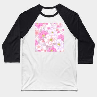 Flowers Baseball T-Shirt